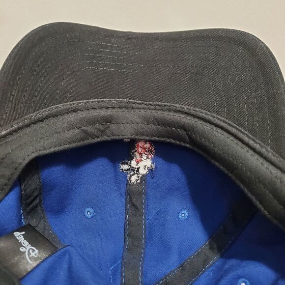 NWT Mickey Mouse Walt Disney Navy Blue Embroidered One Size Hat Baseball Cap - Picture 8 of 8